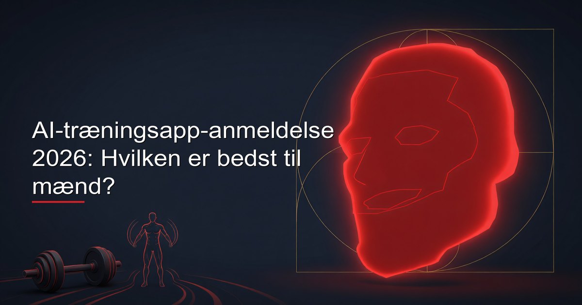 AI-træningsapp-grænseflade på smartphone med træningsplan