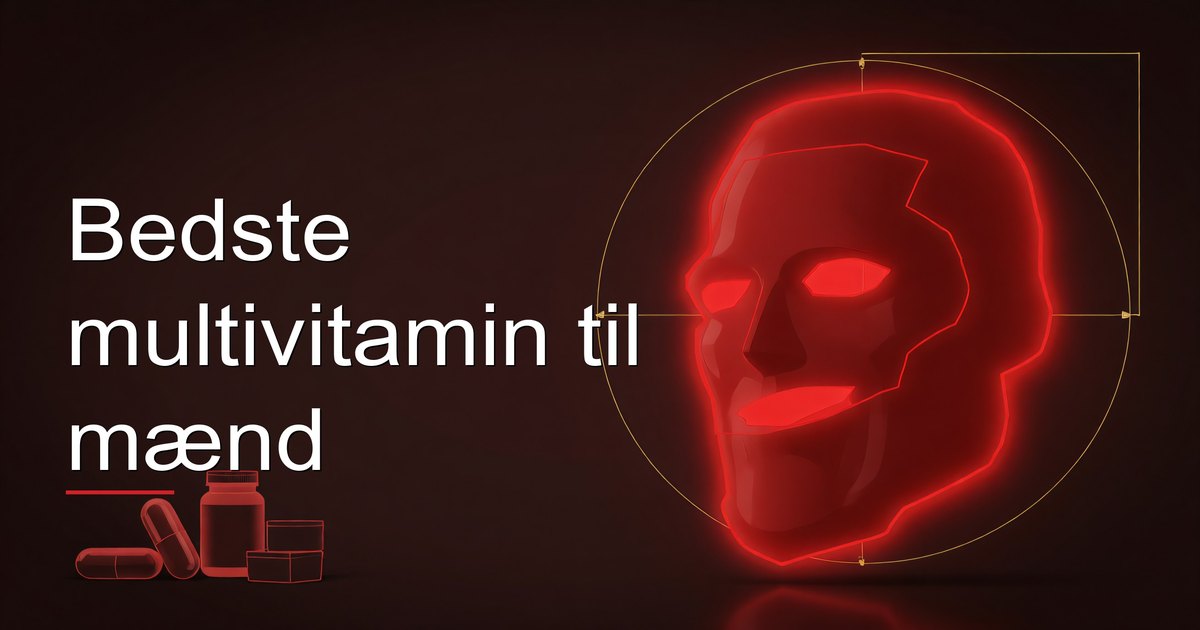 Bedste multivitamin til mænd