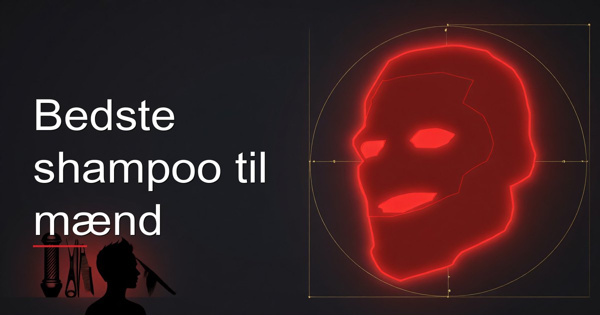 Bedste shampoo til mænd
