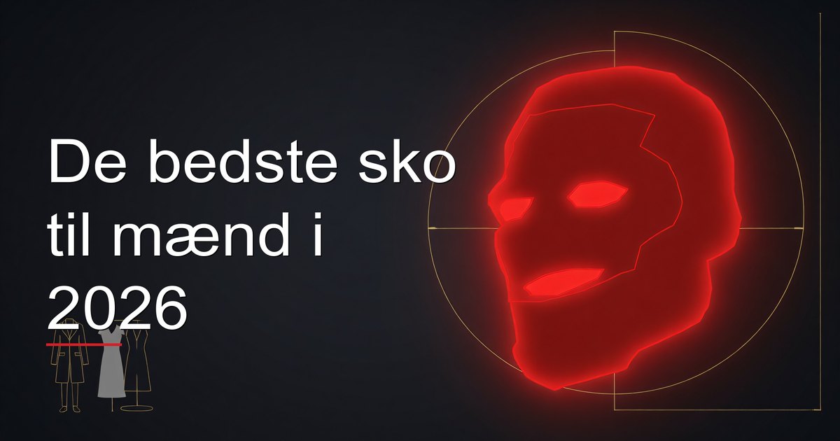 De bedste sko til mænd i 2026
