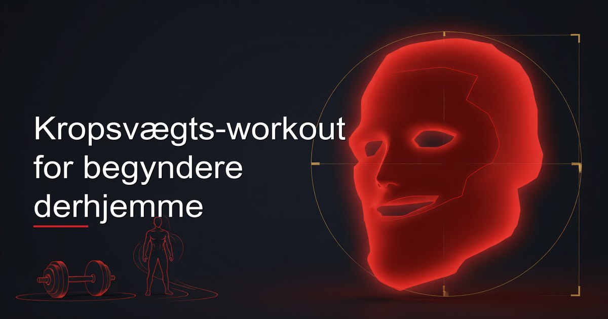 Kropsvægts-workout for begyndere derhjemme