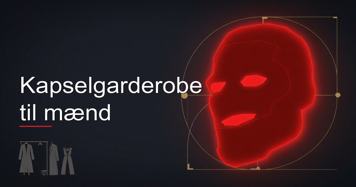 Kapselgarderobe til mænd