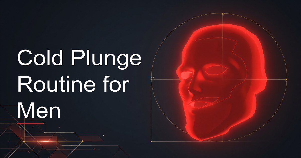 Cold Plunge Routine for Men