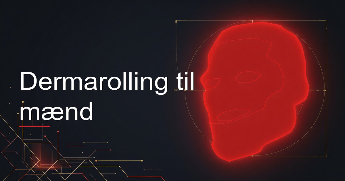 Dermarolling til mænd