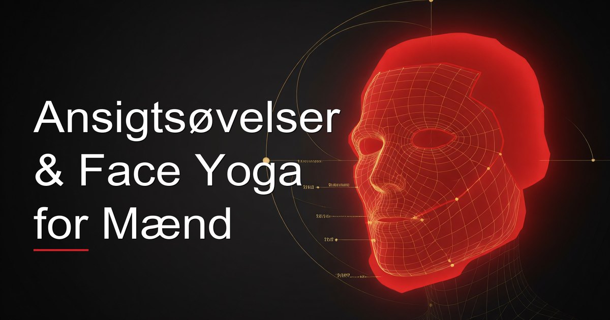Ansigtsøvelser & Face Yoga for Mænd