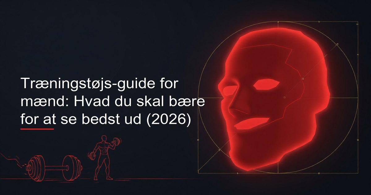 Træningstøjs-guide for mænd: komplet guide til sportstøj der viser trojer, bukser, sko, lagdelingssystemer og tøjkombinationer efter træningstype