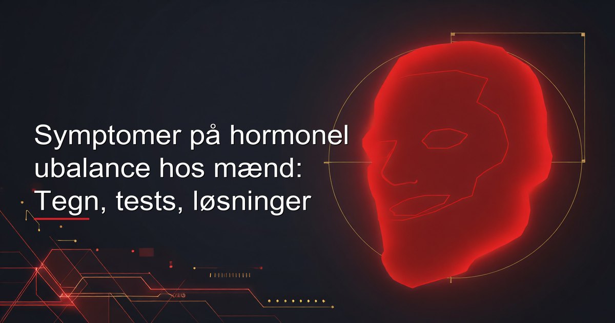 Mand gennemgår laboratoriesvar fra et komplet hormonpanel — at genkende tegnene på hormonel ubalance er første skridt mod målrettet behandling