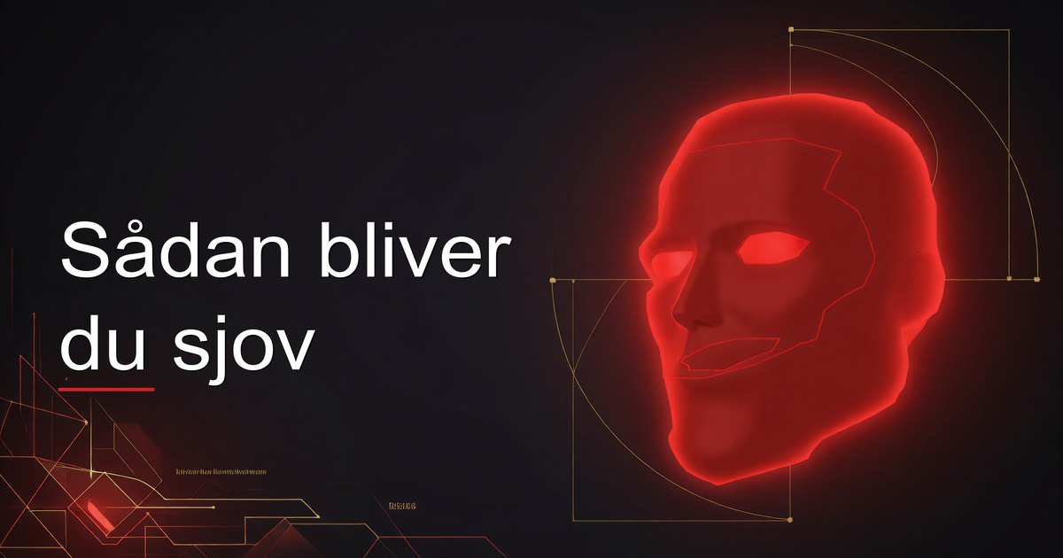 Sådan bliver du sjov