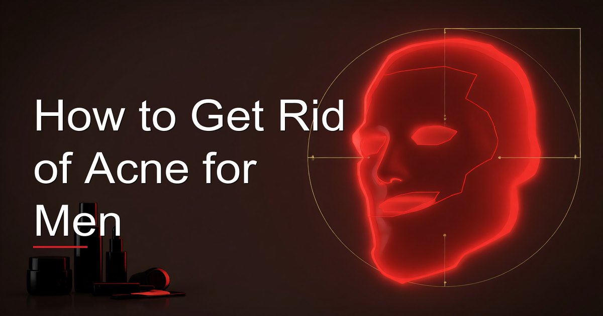 How to Get Rid of Acne for Men