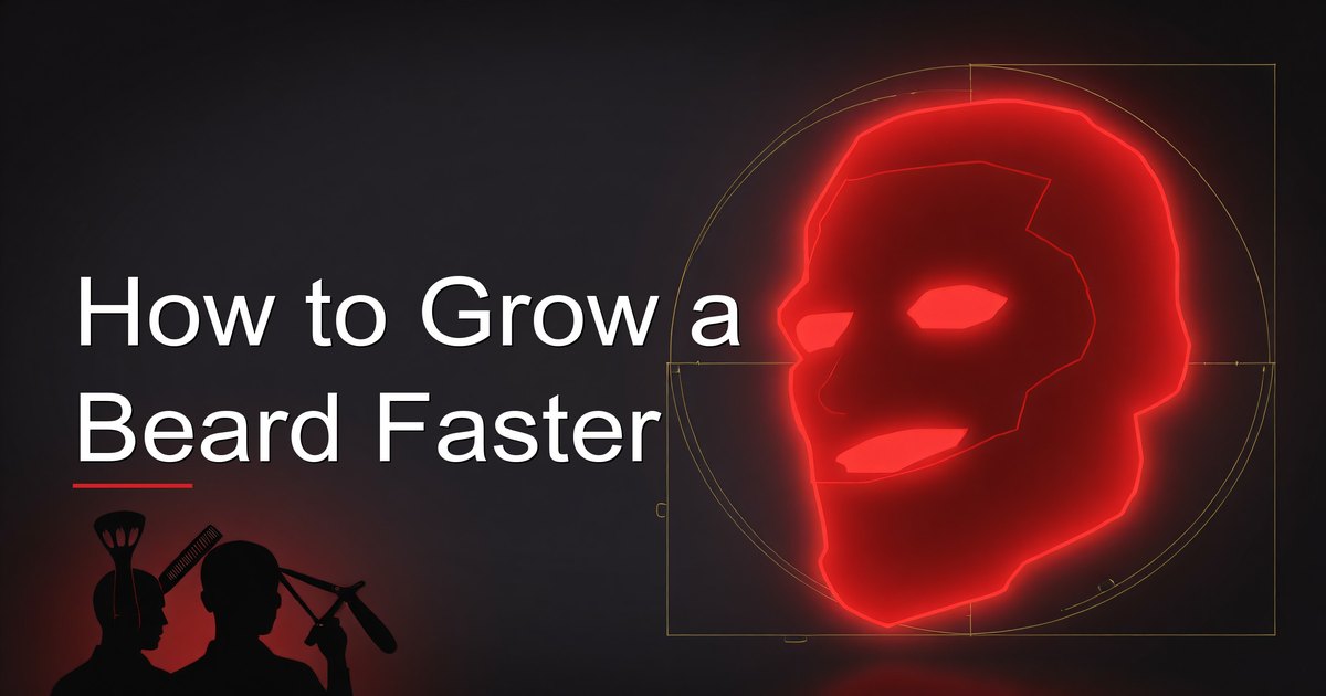 How to Grow a Beard Faster