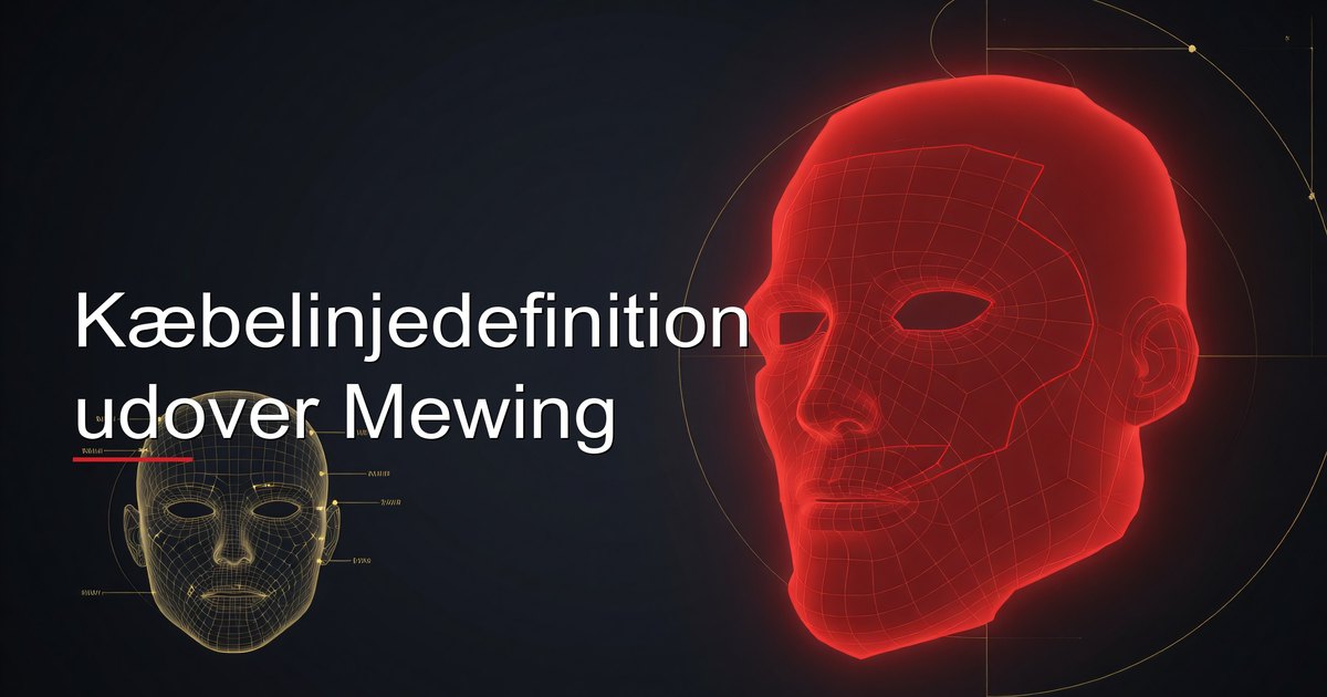 Kæbelinjedefinition udover Mewing