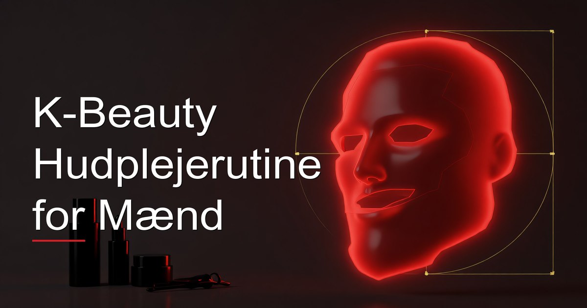 K-Beauty Hudplejerutine for Mænd