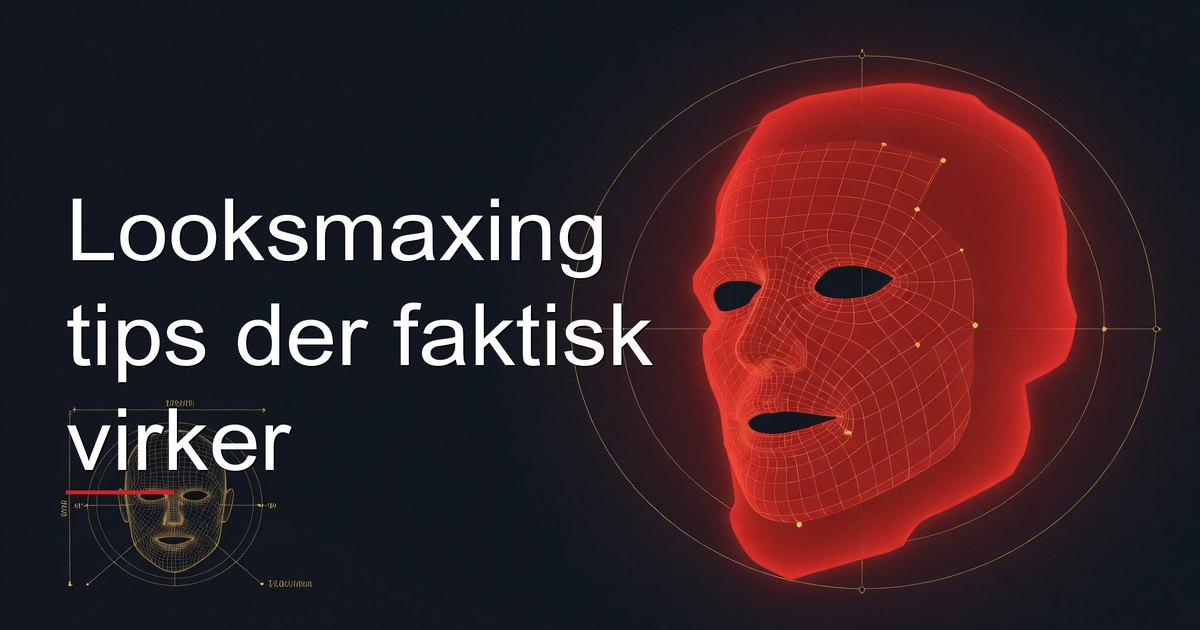 Looksmaxing tips der faktisk virker