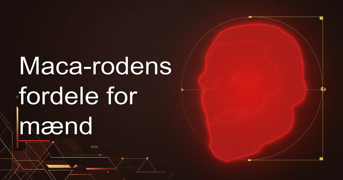 Maca-rodens fordele for mænd