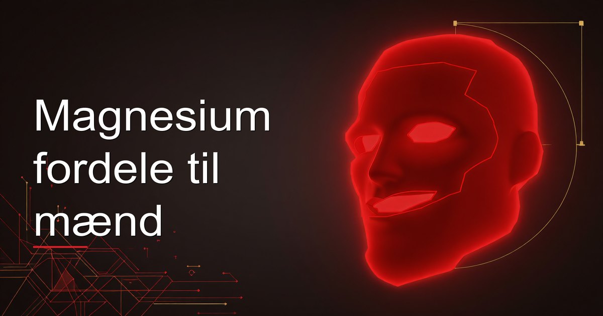 Magnesium fordele til mænd