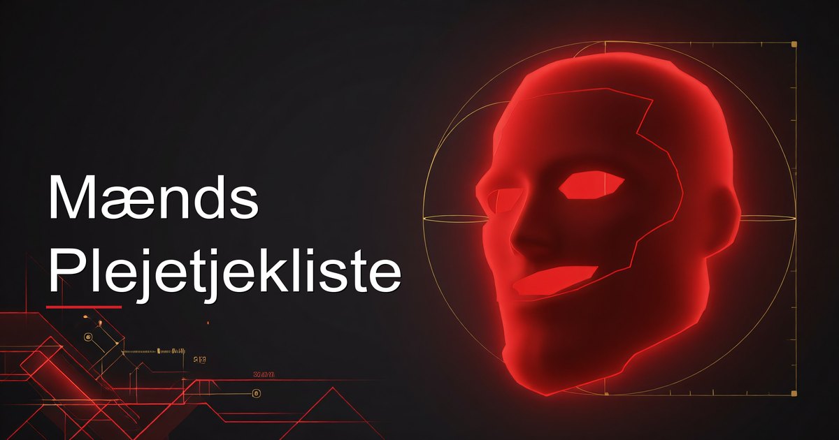 Mænds Plejetjekliste