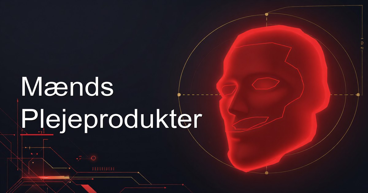 Mænds Plejeprodukter