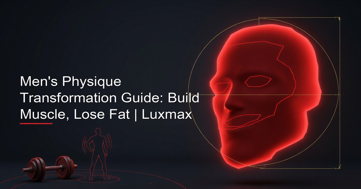 Men's Physique Transformation Guide: Build Muscle, Lose Fat | Luxmax