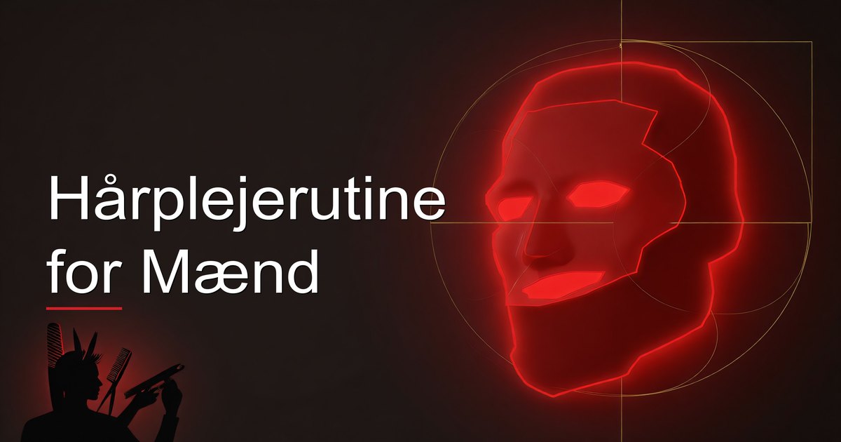 Hårplejerutine for Mænd