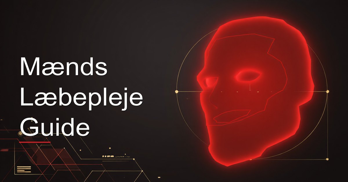 Mænds Læbepleje Guide