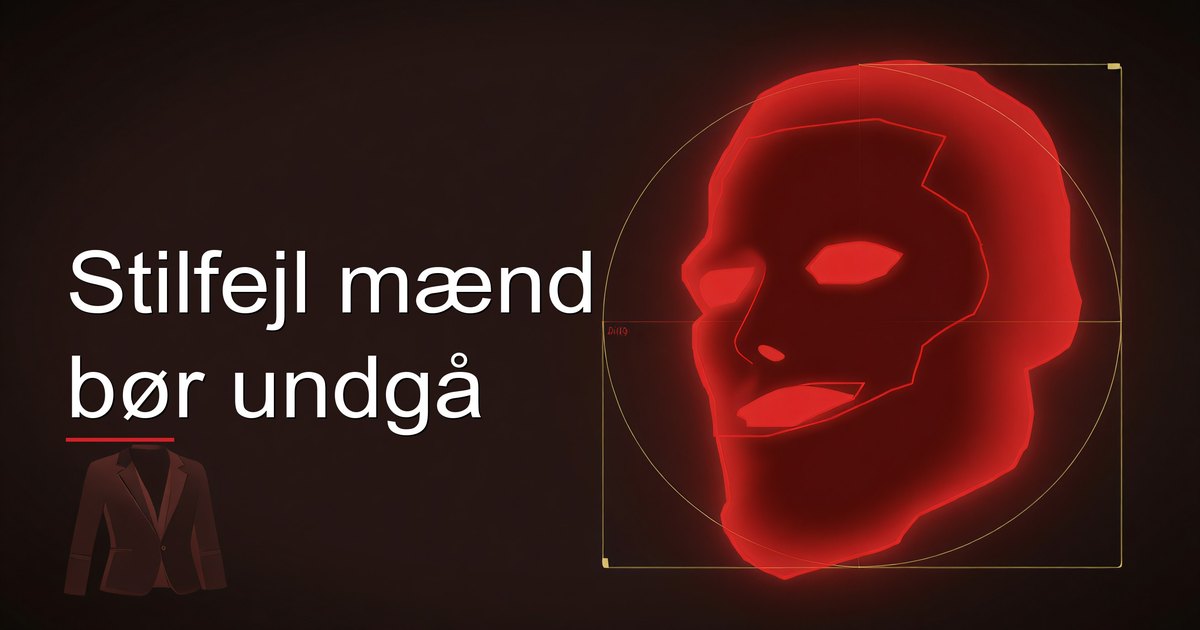 Stilfejl mænd bør undgå