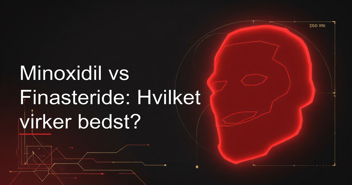 Minoxidil vs Finasteride: Hvilket virker bedst?