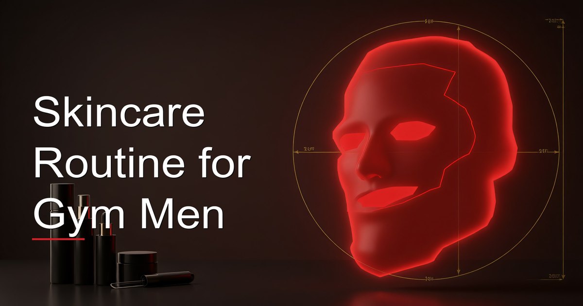 Skincare Routine for Gym Men