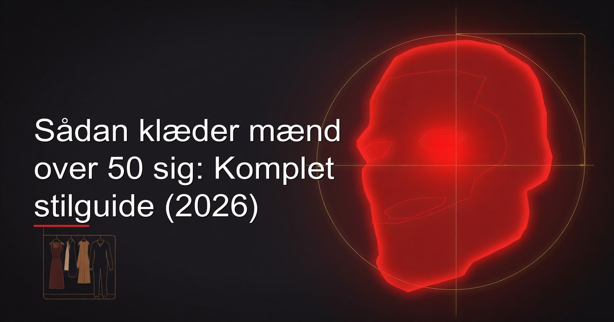 Velsiddende mand over 50 i kvalitets-casualtøj