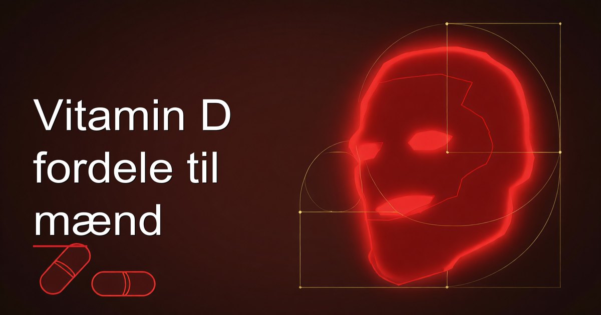 Vitamin D fordele til mænd