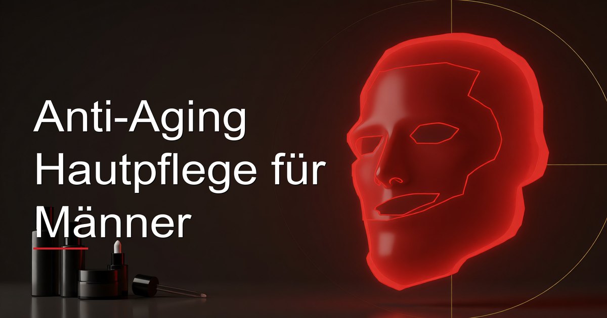 Anti-Aging Hautpflege für Männer