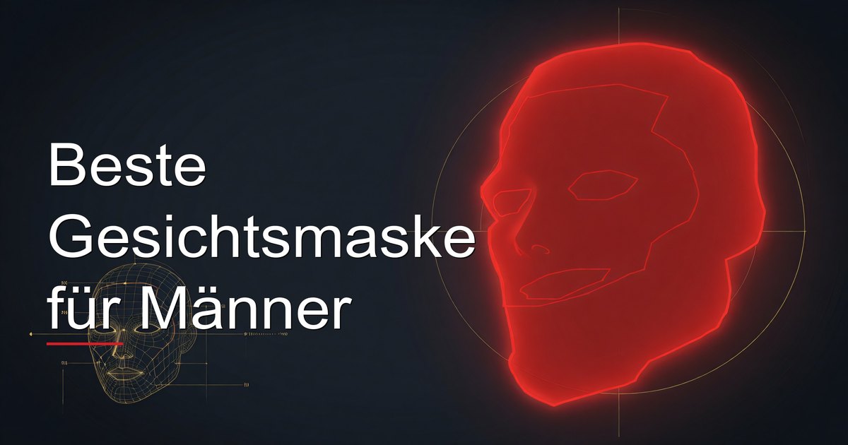 Beste Gesichtsmaske für Männer