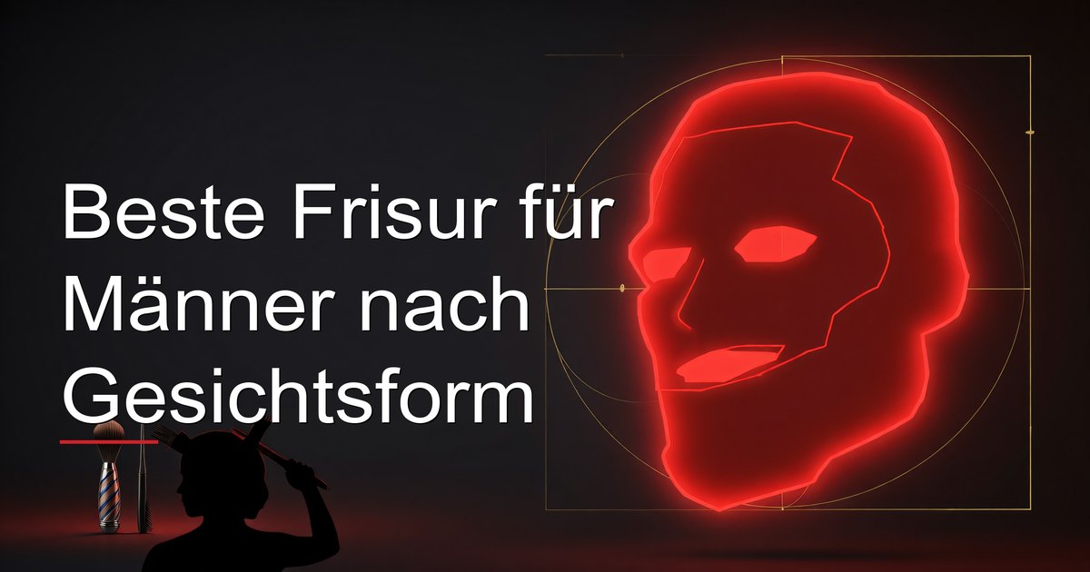 Beste Frisur für Männer nach Gesichtsform