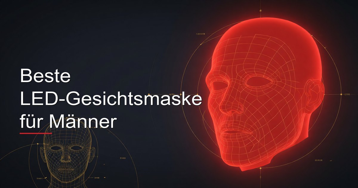 Beste LED-Gesichtsmaske für Männer