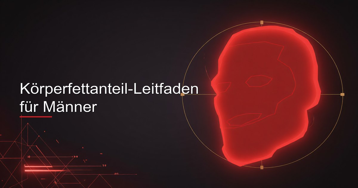 Körperfettanteil-Leitfaden für Männer