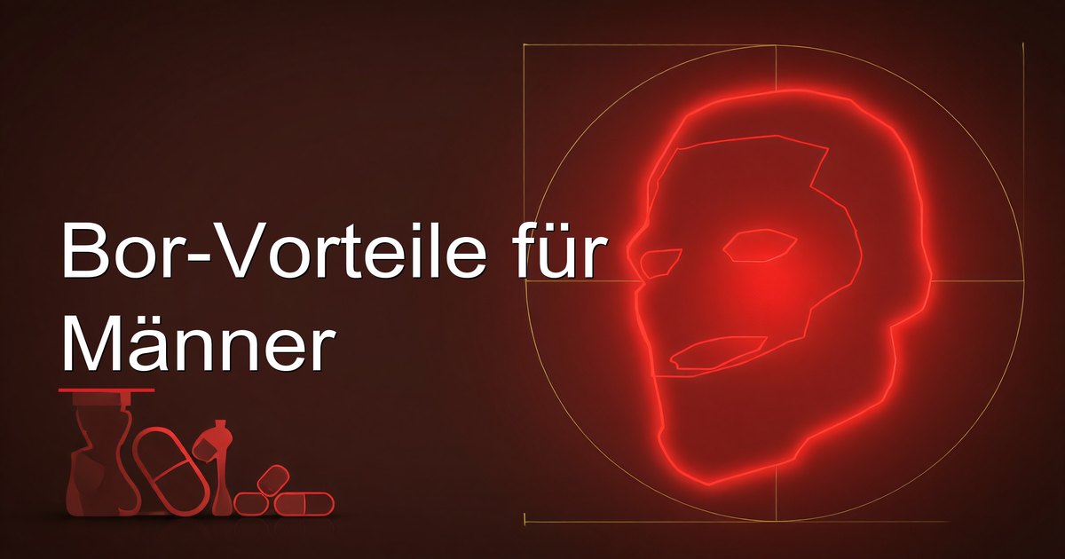Bor-Vorteile für Männer