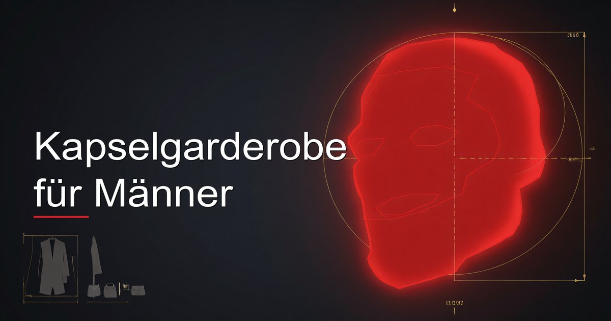 Kapselgarderobe für Männer