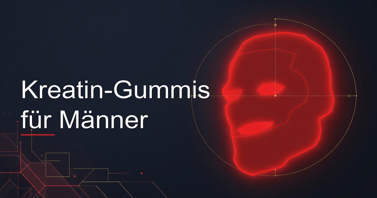 Kreatin-Gummis für Männer