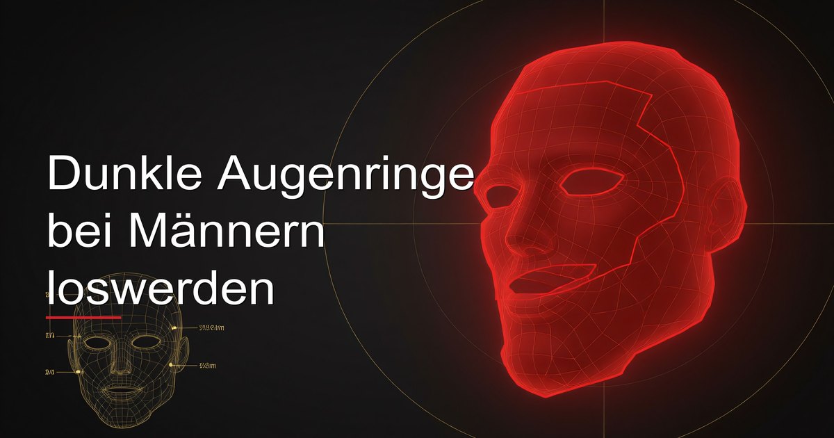 Dunkle Augenringe bei Männern loswerden
