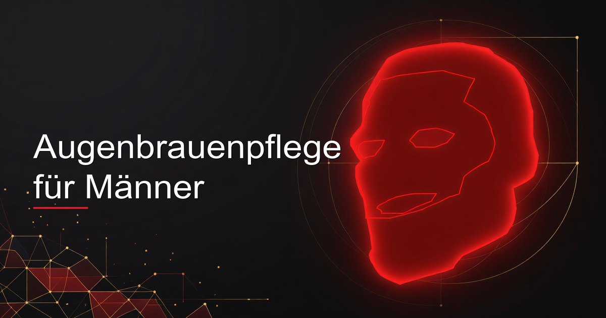 Augenbrauenpflege für Männer