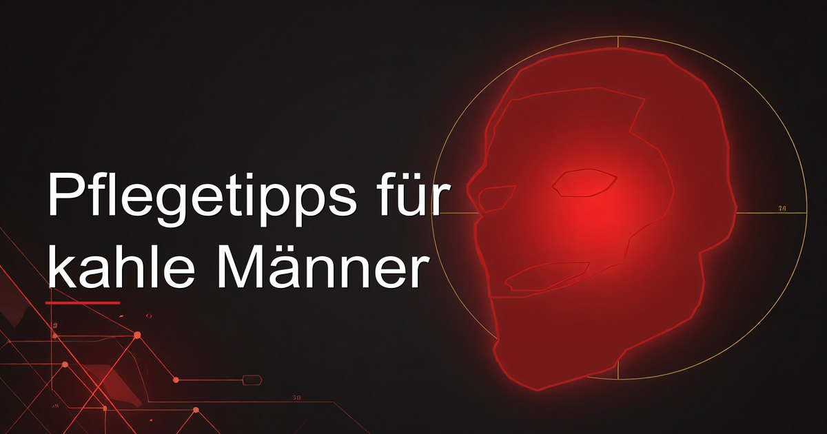 Pflegetipps für kahle Männer
