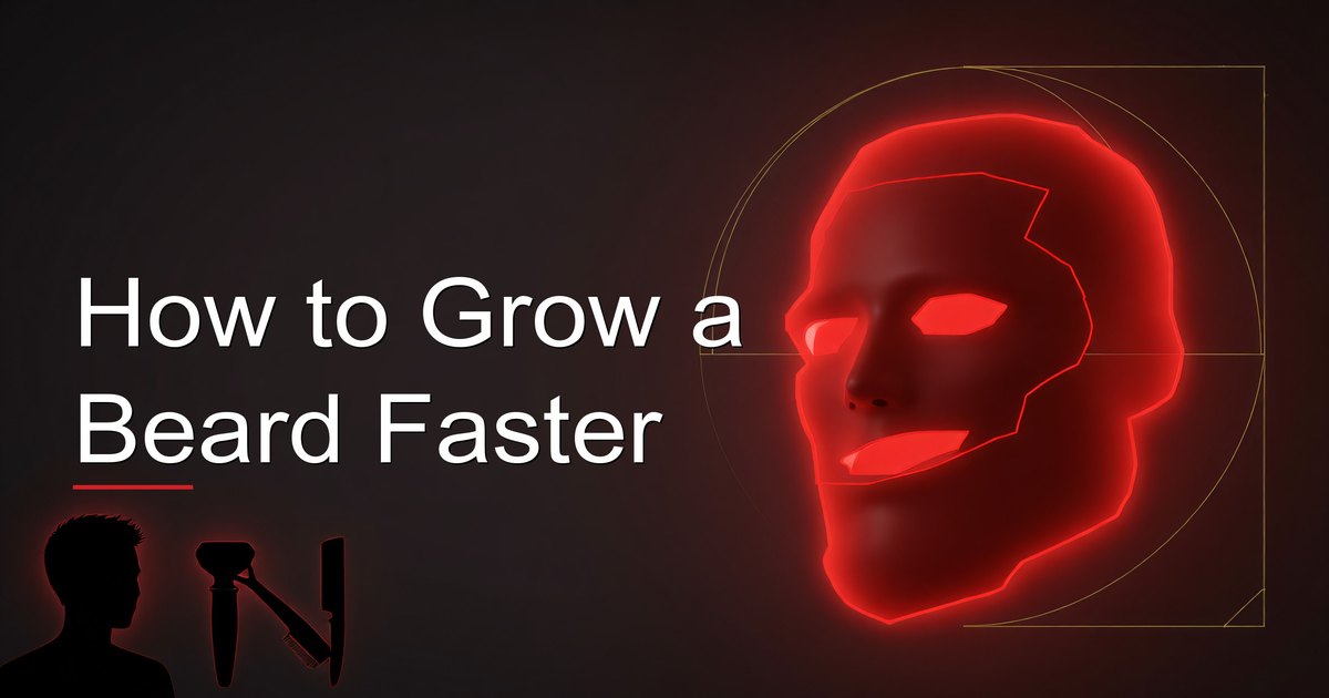 How to Grow a Beard Faster