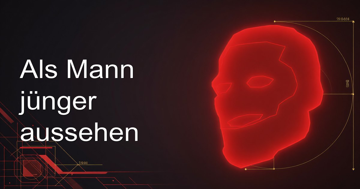 Als Mann jünger aussehen