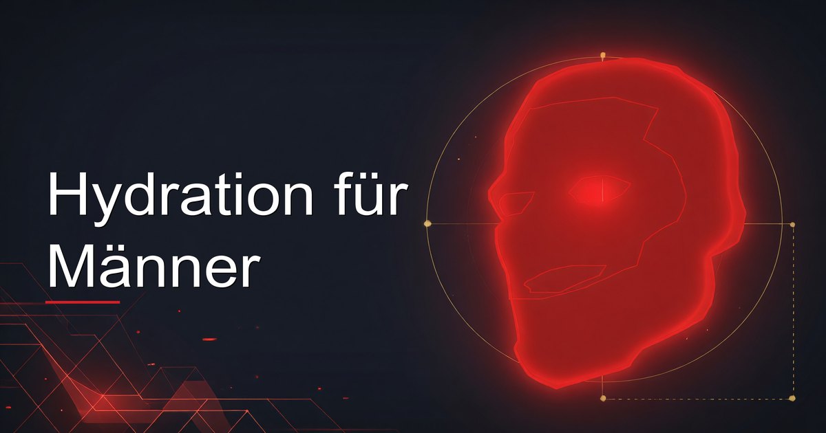 Hydration für Männer