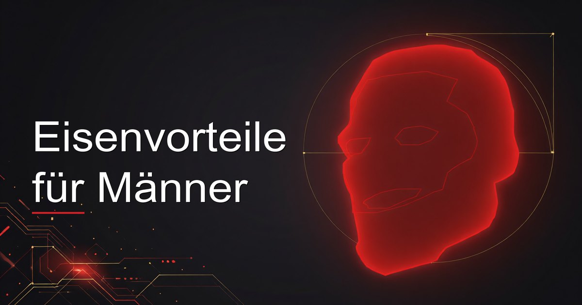Eisenvorteile für Männer