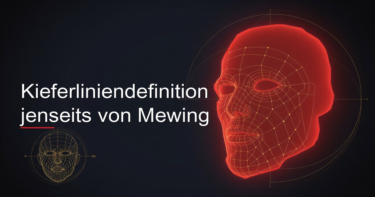 Kieferliniendefinition jenseits von Mewing