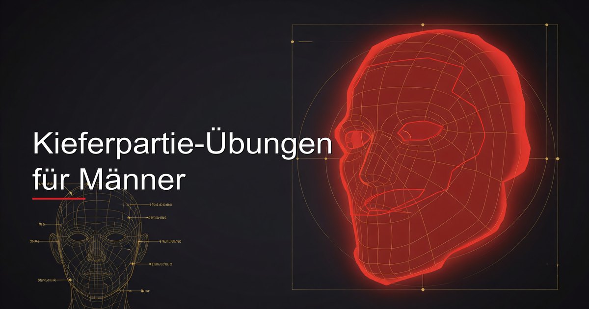 Kieferpartie-Übungen für Männer