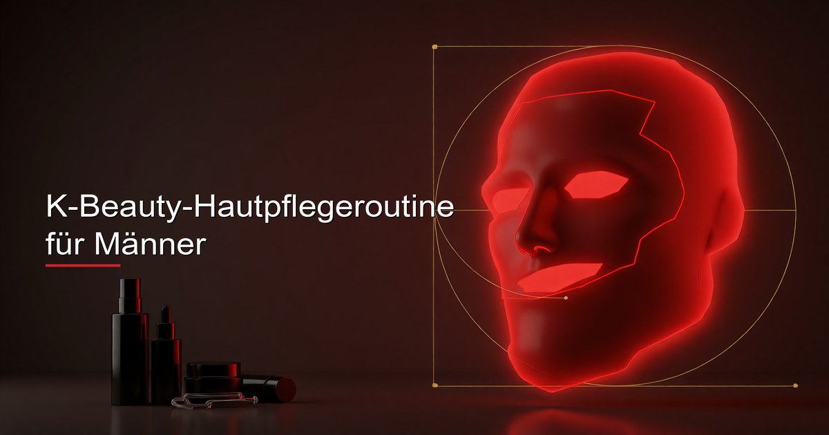 K-Beauty-Hautpflegeroutine für Männer