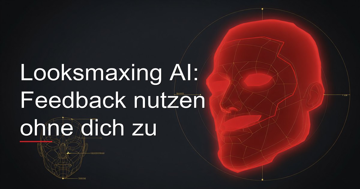 Looksmaxing AI: Feedback nutzen ohne dich zu
