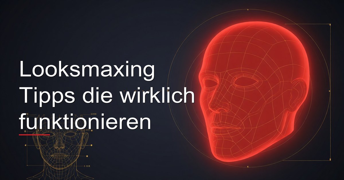Looksmaxing Tipps die wirklich funktionieren