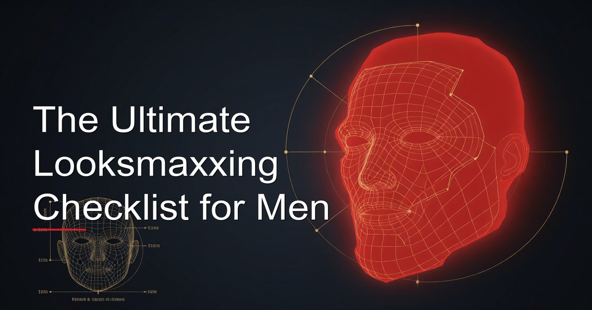 The Ultimate Looksmaxxing Checklist for Men